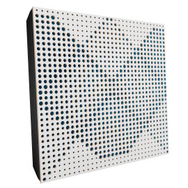 Sound Absorbing Acoustic Panel «Wilds Fabric» White