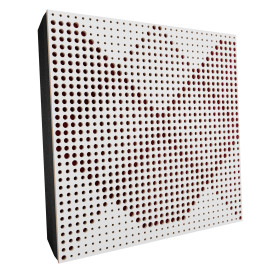 Sound Absorbing Acoustic Panel «Wilds Fabric» White