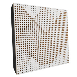 Sound Absorbing Acoustic Panel «Wilds Fabric» White