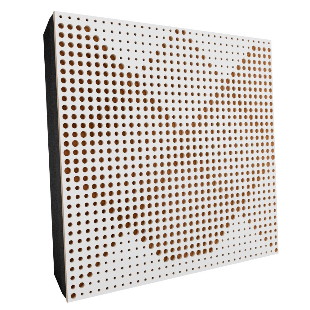 Sound Absorbing Acoustic Panel «Wilds Fabric» White