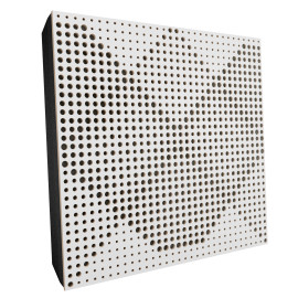 Sound Absorbing Acoustic Panel «Wilds Fabric» White