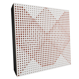 Sound Absorbing Acoustic Panel «Wilds Fabric» White
