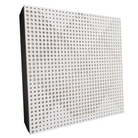 Sound Absorbing Acoustic Panel «Wilds Fabric» White