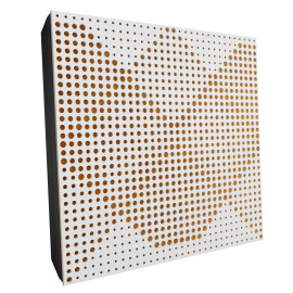 Sound Absorbing Acoustic Panel «Wilds Fabric» White