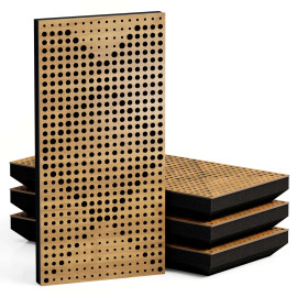 Narrow Sound Absorption-Diffuse Acoustic Panel «Wilds»