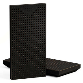 Narrow Sound Absorption-Diffuse Acoustic Panel «Wilds»