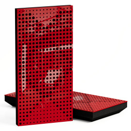 Narrow Sound Absorption-Diffuse Acoustic Panel «Wilds»