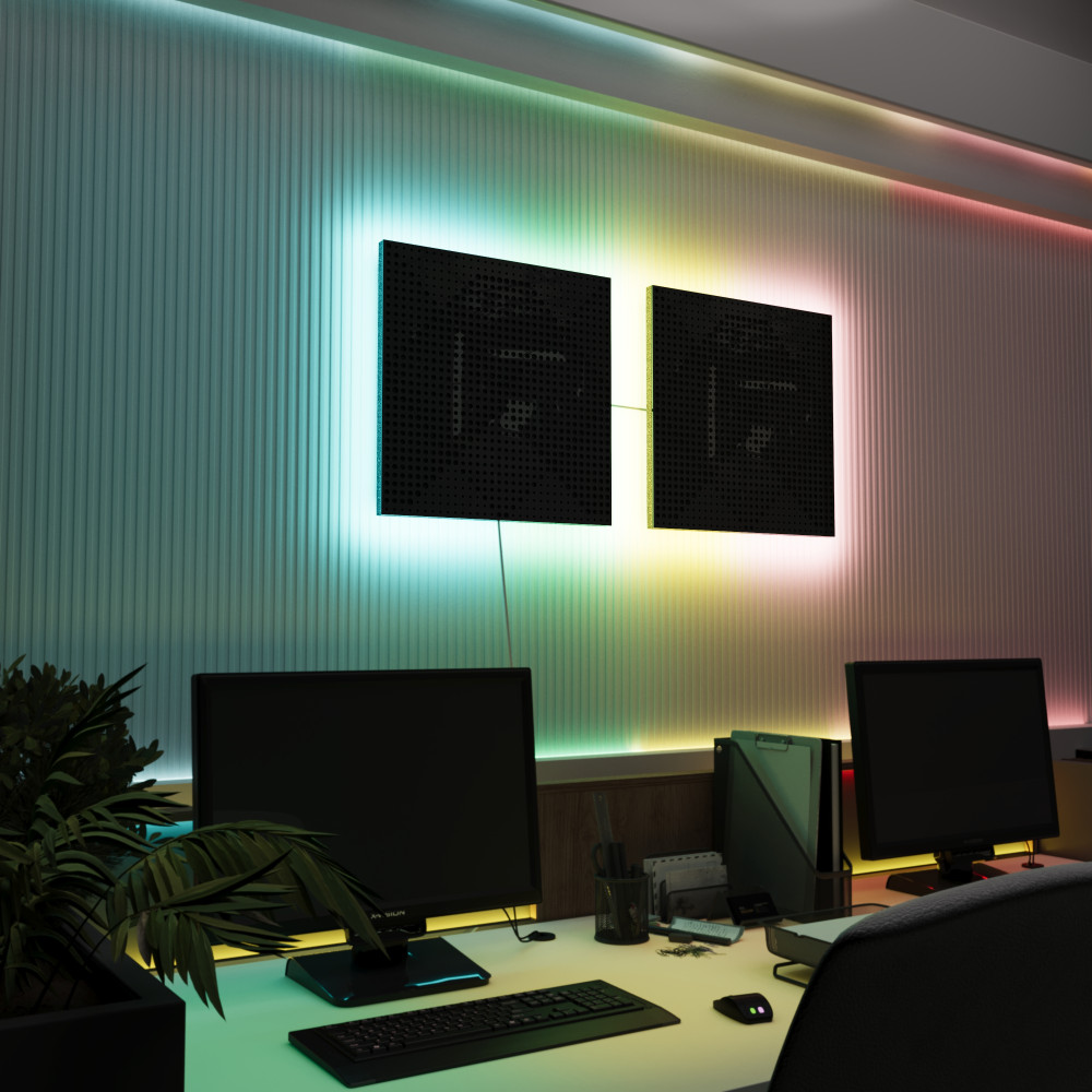 Acoustic Panels "Wilds" with RGB Backlight