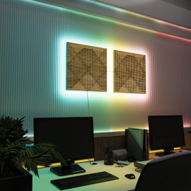 Acoustic Panels "Wilds" with RGB Backlight