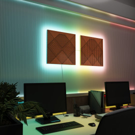 Acoustic Panels "Wilds" with RGB Backlight
