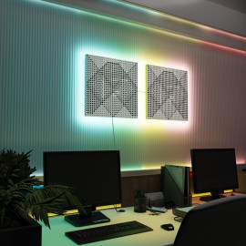 Acoustic Panels "Wilds" with RGB Backlight