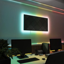Acoustic Panels "Wilds" with RGB Backlight Together version