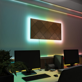Acoustic Panels "Wilds" with RGB Backlight Together version