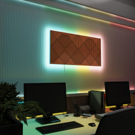 Acoustic Panels "Wilds" with RGB Backlight Together version