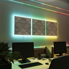 Acoustic Panels "Wilds" with RGB Backlight