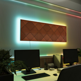 Acoustic Panels "Wilds" with RGB Backlight Together version