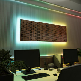 Acoustic Panels "Wilds" with RGB Backlight Together version