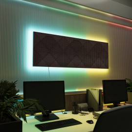 Acoustic Panels "Wilds" with RGB Backlight Together version