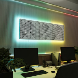 Acoustic Panels "Wilds" with RGB Backlight Together version