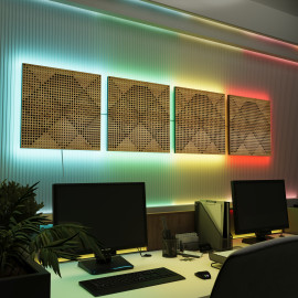 Acoustic Panels "Wilds" with RGB Backlight