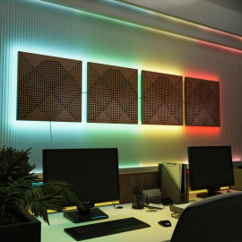 Acoustic Panels "Wilds" with RGB Backlight