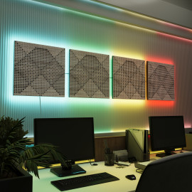 Acoustic Panels "Wilds" with RGB Backlight