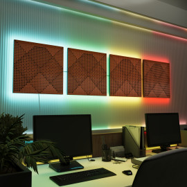 Acoustic Panels "Wilds" with RGB Backlight
