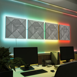 Acoustic Panels "Wilds" with RGB Backlight