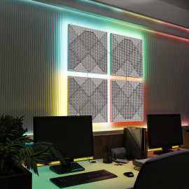 Acoustic Panels "Wilds" with RGB Backlight