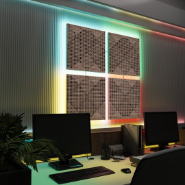 Acoustic Panels "Wilds" with RGB Backlight