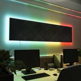 Acoustic Panels "Wilds" with RGB Backlight Together version