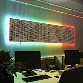 Acoustic Panels "Wilds" with RGB Backlight Together version