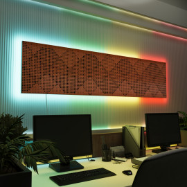 Acoustic Panels "Wilds" with RGB Backlight Together version