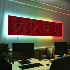 Acoustic Panels "Wilds" with RGB Backlight Together version