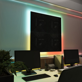 Acoustic Panels "Wilds" with RGB Backlight Together version