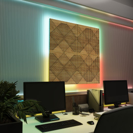 Acoustic Panels "Wilds" with RGB Backlight Together version