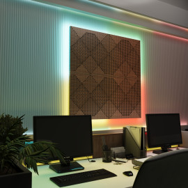 Acoustic Panels "Wilds" with RGB Backlight Together version