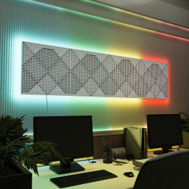 Acoustic Panels "Wilds" with RGB Backlight Together version