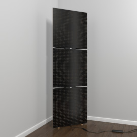 Acoustic Mobile Wall RGB Floor Stand with Bass Traps UNIVERSE