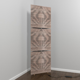 Acoustic Mobile Wall RGB Floor Stand with Bass Traps UNIVERSE