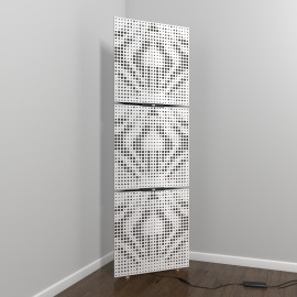 Acoustic Mobile Wall RGB Floor Stand with Bass Traps UNIVERSE