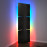 Acoustic Mobile Wall RGB Floor Stand with Bass Traps WAVE