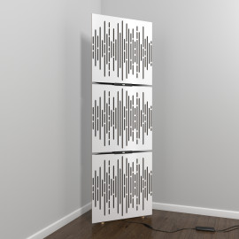 Acoustic Mobile Wall RGB Floor Stand with Bass Traps WAVE