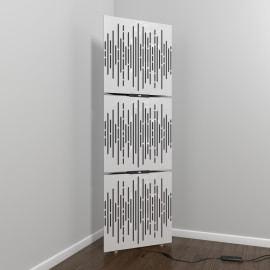 Acoustic Mobile Wall RGB Floor Stand with Bass Traps WAVE