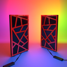 Acoustic Mobile Wall RGB Desk Stand with Panels SKYROSS-mini