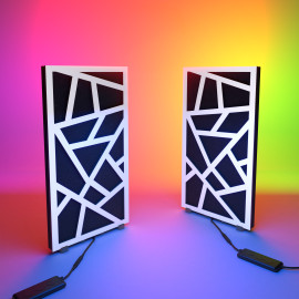 Acoustic Mobile Wall RGB Desk Stand with Panels SKYROSS-mini