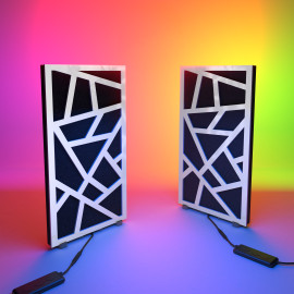 Acoustic Mobile Wall RGB Desk Stand with Panels SKYROSS-mini