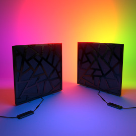 Acoustic Mobile Wall RGB Desk Stand with Panels SKYROSS