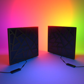 Acoustic Mobile Wall RGB Desk Stand with Panels SKYROSS