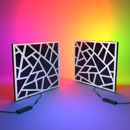 Acoustic Mobile Wall RGB Desk Stand with Panels SKYROSS